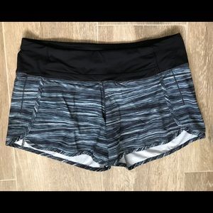 Lululemon speed shorts